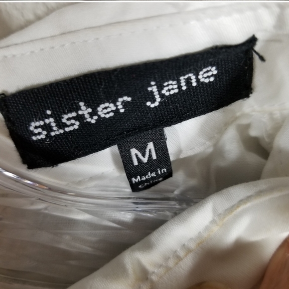 Sister Jane Mini Wool Shirt & Pinafore Shift Dress - Picture 5 of 7